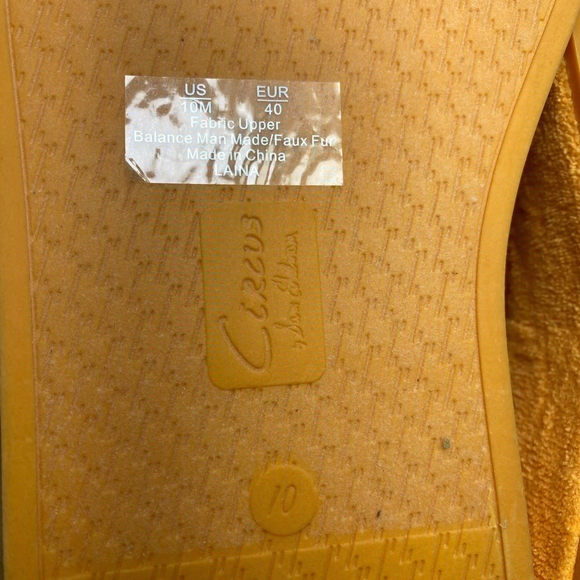 Circus by Sam Edelman Women’s Laina Creamsicleterry Platform Sandals Size 10M - Picture 7 of 8